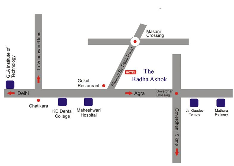 Shri Radha Brij Vasundhara Resort & Spa Govardhan Εξωτερικό φωτογραφία